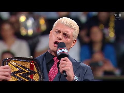 Cody Rhodes le manda un mensaje a John Cena antes de su aparición la próxima semana en Raw