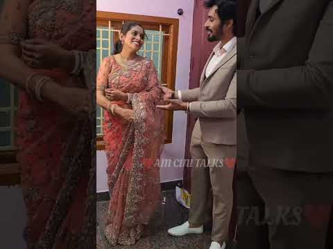 Mr& Mrs chinathirai Puvi arasu ❤ Mohanapriya cute video 🥰🥰🥰