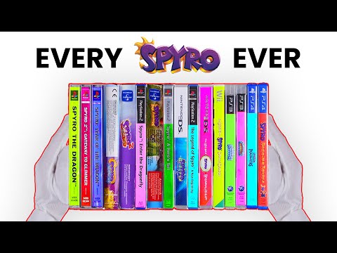 Unboxing Every Spyro + Gameplay | 1998-2023 Evolution