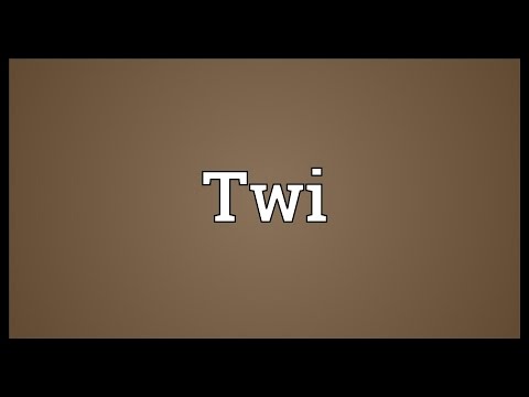 Twi Meaning