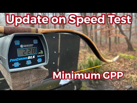 Update on Speed test for Changshao Hornbow Min GPP