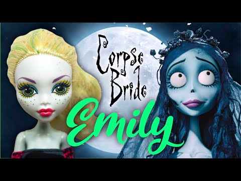 Making EMILY THE CORPSE BRIDE DOLL / HALLOWEEN SPECIAL Monster High Doll Repaint by Poppen Atelier