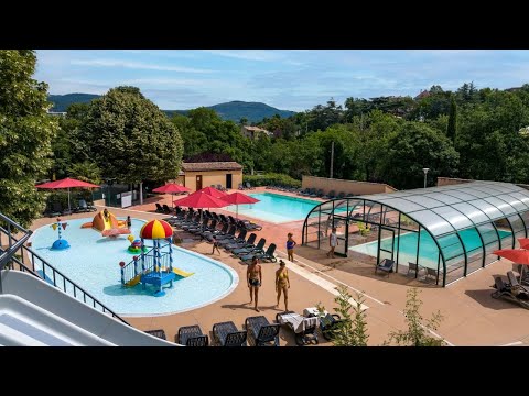 Discover the water park at Les Jardins de Privas campsite