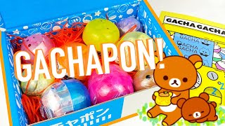 OPENING 8 GACHAPON CAPSULES! Pokemon, Rilakkuma, Food and More!