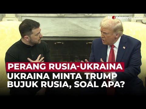 Usai Gempur Rusia, Kini Zelensky Minta Trump Bujuk Rusia Untuk Gencatan Senjata | OneNews Update