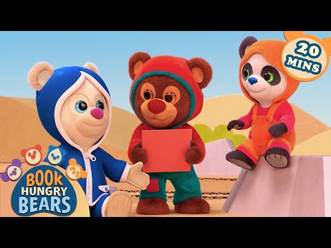 Play, Learn & Explore with Book Hungry Bears | Fun Kids Stories | 9 Story Kids