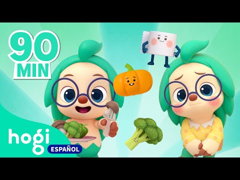 💚Canciones Infantiles de Hogi💚 | No Quiero Verduras, La Canción de la Taza | Hogi en español