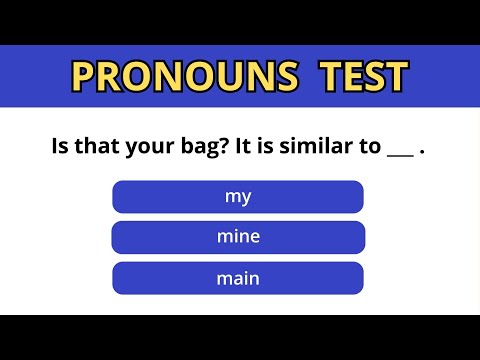 Pronouns Test - How many of these 15 tricky questions do you know? – English Grammar Test