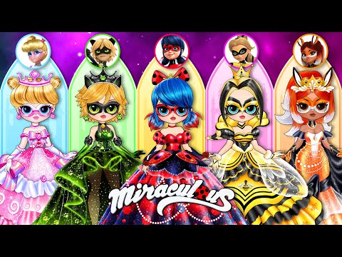 Princess New Fashion for Miraculous Ladybug | Best DIY Fashion Paper Dolls