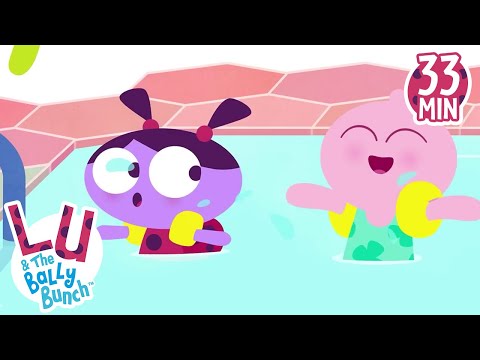 Splish! Splash! Underwater Fun | Learning Cartoons for Kids | Lu and the Bally Bunch | 9 Story Kids