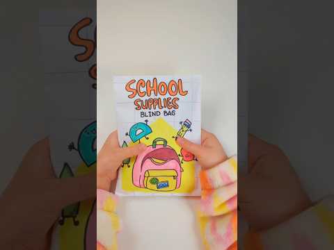 Paper🤟Playtime School Supplies#blindbag#schoolsupplies#cute#trending#fyp#viralshorts#shorts