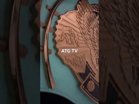 Light Blue WWE Winged Eagle Championship Replica Title Belt from WWE Shop review #replica #wwe #wwf