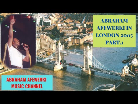 Abraham Afewerki in London 2005 Part 1