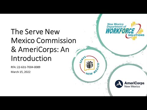 2022-2023 AmeriCorps RFA Formula Pool Information Meeting/Technical Assistance Session