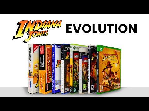 Evolution of Indiana Jones Games (1989-2025)