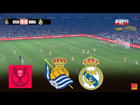 🔴مباشر : ريال سوسيداد ضد ريال مدريد لعبة محاكاة eFootball PES 21