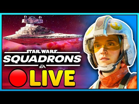 🔴 GIVEAWAY! - Star Wars Squadrons + RTX 3080 Test Stream!