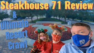 The Ultimate Disney Resort Crawl | Steakhouse 71 review | Every form of Disney transportation