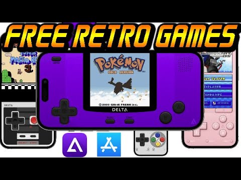 FREE Retro Games on iPhone! Delta on App Store "SUPER EASY EMULATION"