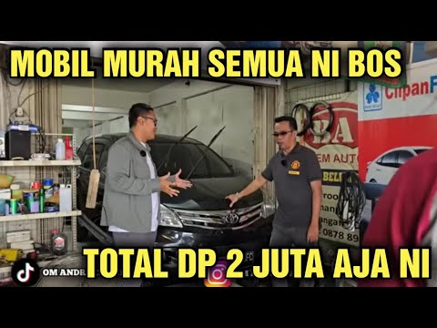 TOTAL DP 2 JUTA AJA NI HARGA MOBIL BEKAS DI SHOWROOM BEM AUTO DI TAWAR OM ANDRE