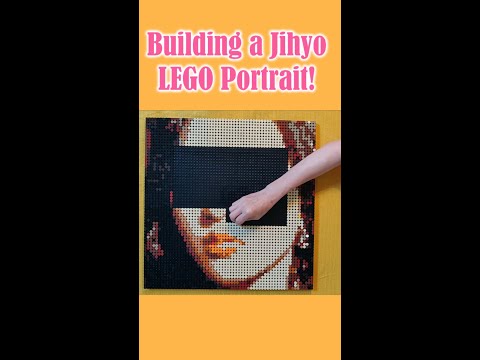 TWICE Jihyo LEGO Portrait