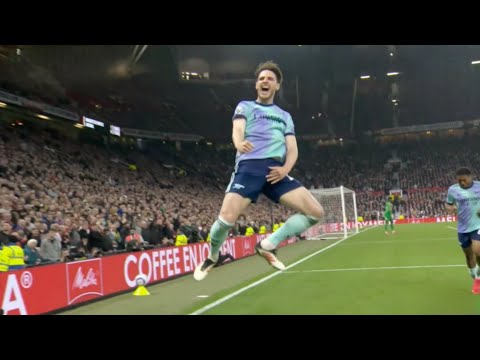 Declan Rice Goal vs Manchester United, Man United vs Arsenal 1-1 Highlights, Premier League 2025