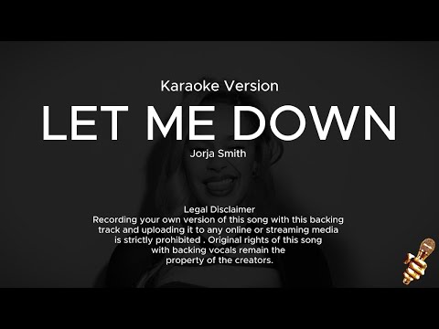 Jorja Smith - Let Me Down ft. Stormzy (Karaoke Version)