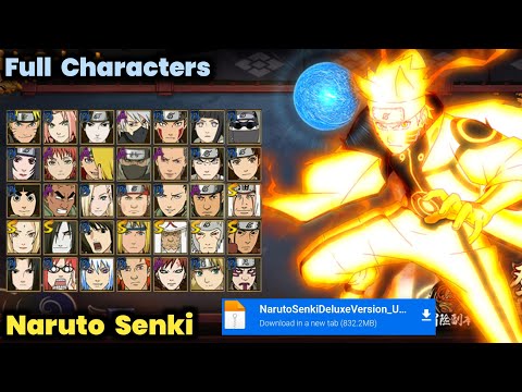 Naruto Senki Deluxed Mobile Full Character | Naruto Senki Mod