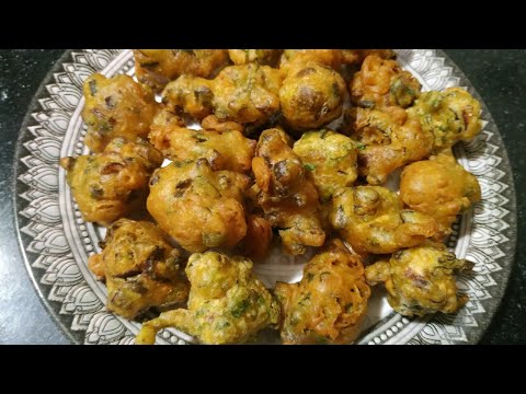 प्याज के पकोड़े ।क्रिस्पी पकोड़े बनाने की विधि ।pyaj bhaji ke pakode।