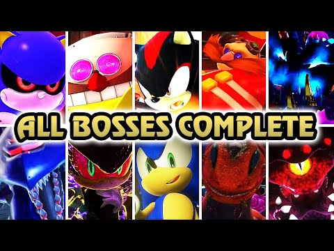 Sonic X Shadow Generations - All Bosses ·Hard Mode· | ·S-Rank· | ·No Damage· (HQ)