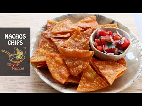 Corn Chips from scratch | Nachos Chips Recipe