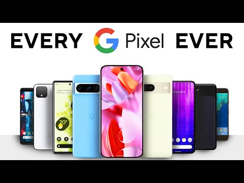 Unboxing Every Google Pixel Phone Ever (2016-2024)