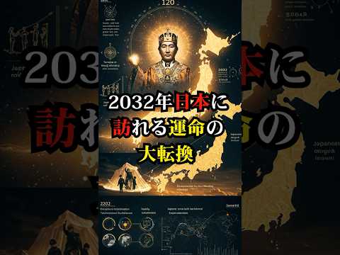 2032年、日本に訪れる運命の大転換【都市伝説 予言 雑学 怪談 2025年 】【予告編】