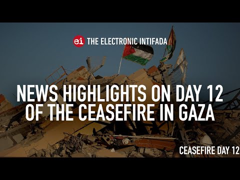 News highlights on day 12 of the ceasefire in Gaza, with Nora Barrows-Friedman