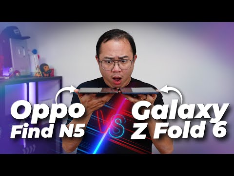 OPPO Find N5 vs Galaxy Z Fold6: Which is better?