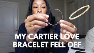 My Cartier Love Bracelet Fell Off | The Cartier Repair Process + Repair Cost