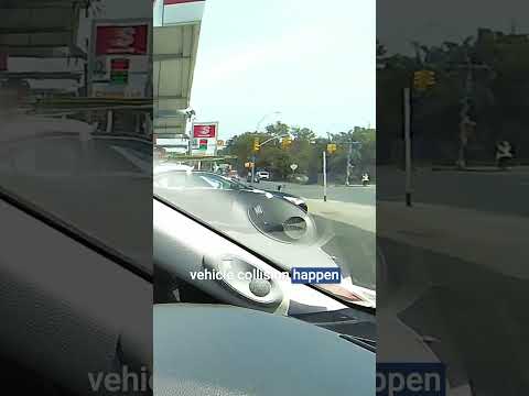 Four Way Dash Cam Records Crash