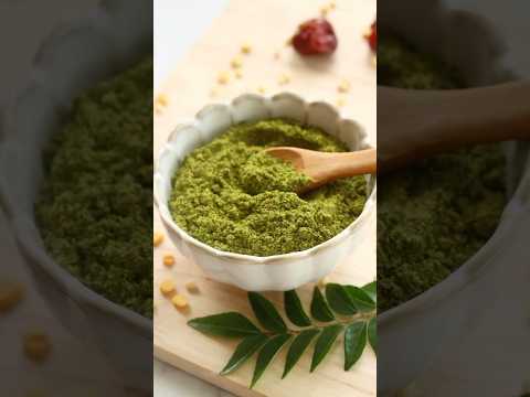 Homemade Curry Leaves Powder