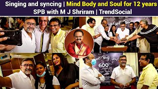 12 Years Of Singing And Syncing With Spb And M J Shriram | Mind Body Soul On Kollyflix