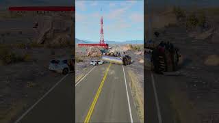 Realistic Highway Car Crashes #110