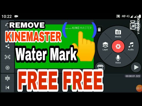 How to remove kinemaster watermark free ! kinemaster Watermark remove free