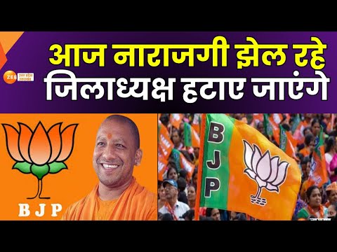 BJP : आज नाराजगी झेल रहे जिलाध्यक्ष हटाए जाएंगे, अब प्रदेश अध्यक्ष का ऐलान बाकी | District President