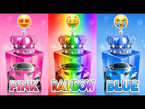 Choose Your Gift...! Pink, Blue or Rainbow 💗💙🌈 How Lucky Are You? 😱 Quizzone