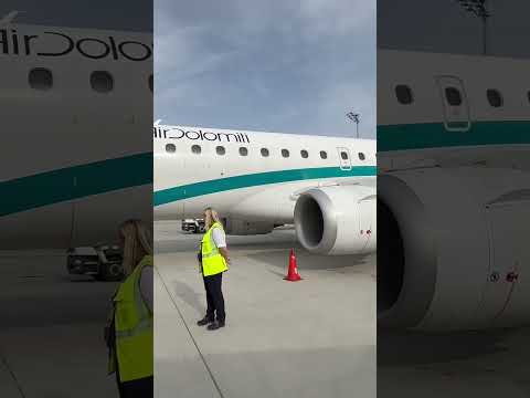 Air Dolomiti Embraer 195 #aviation #airplane #самолет