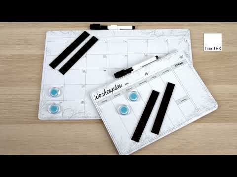 TimeTEX Whiteboard Monats-/Wochenplan