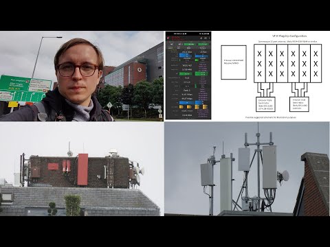Vodafone Ireland's Mobile Network Revisited in 2021 including Flagship Sites and Spectrum Use.