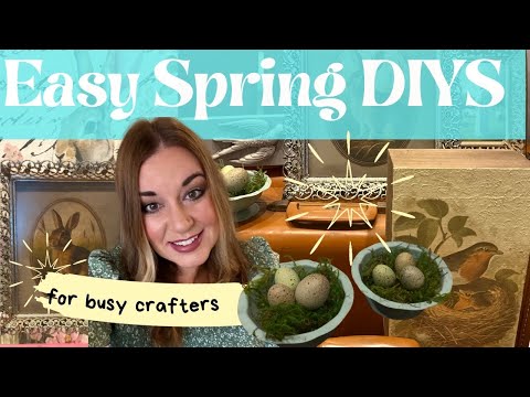 7 Easy Spring Thrift Flips- New JRV Decoupage  Papers-7 Gorgeous Vintage DIYS You Must-Try 2025