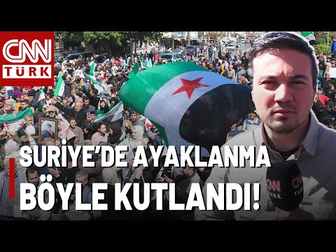 CNN TÜRK Ekibi Suriye'den Aktardı! İşte Suriye’deki Ayaklanmanın 14. Yılı Böyle Kutlandı!