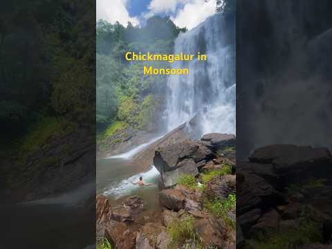 Chickmagalur in Monsoon, 📍Hebbe #chickmagalur #monsoon #india #karnataka #travel #waterfall