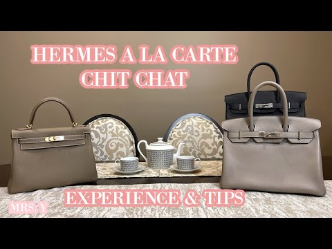 Hermes A La Carte Chit Chat | How we got offered the Hermes Special Order Bag? | EXPERIENCE & TIPS!!